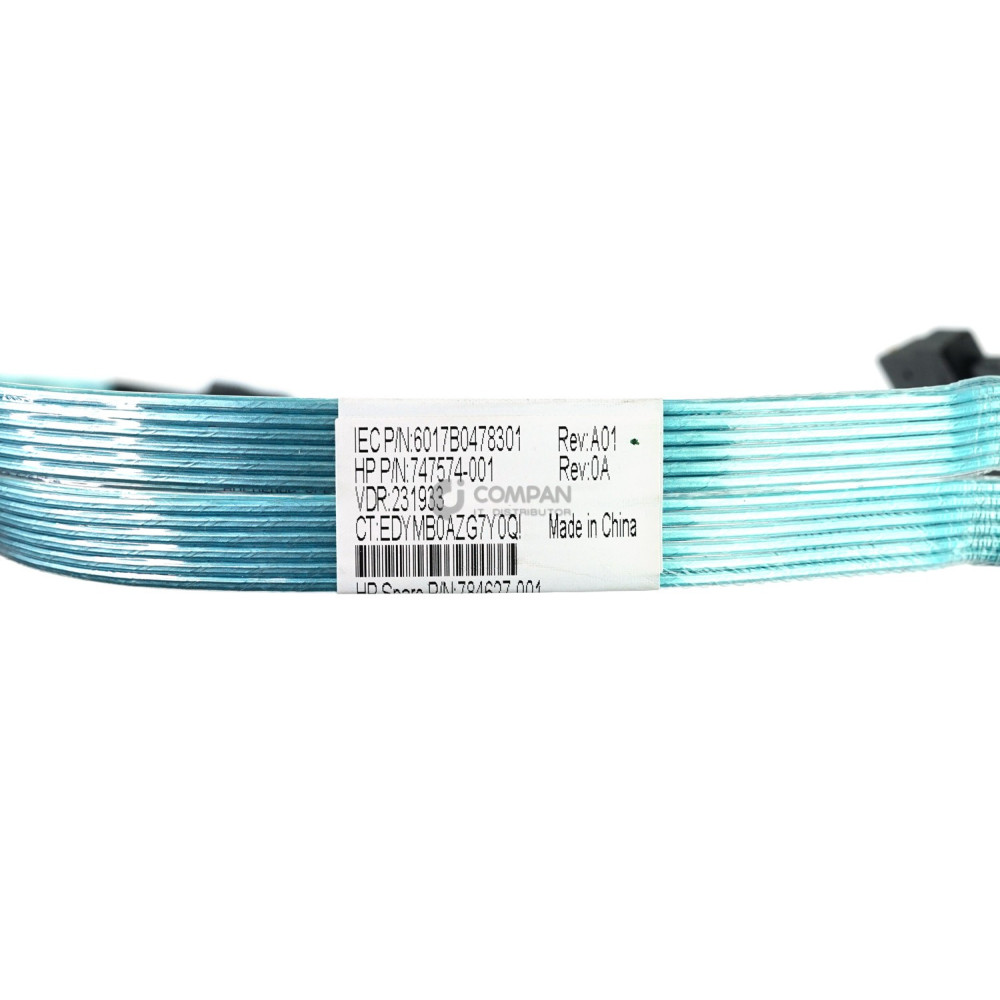 747574-001 HP WIDE SAS TO DUAL MINI SAS CABLE FOR DL380 G9